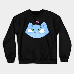 Flower Cat Crewneck Sweatshirt